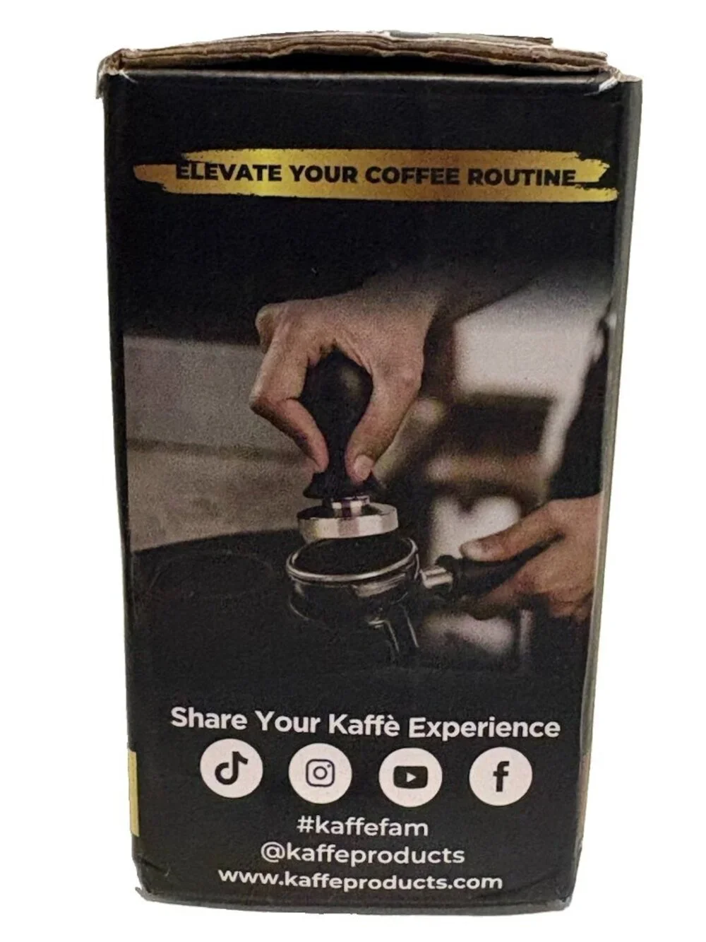 Kaffe Espresso Coffee Tamper With Spring 54mm Stainless Steel Barista Tool